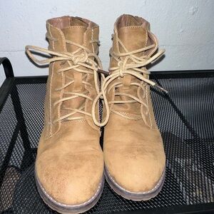 Call It Spring Brown Ankle Boots